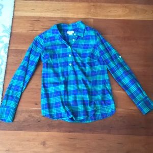 Flannel  button down